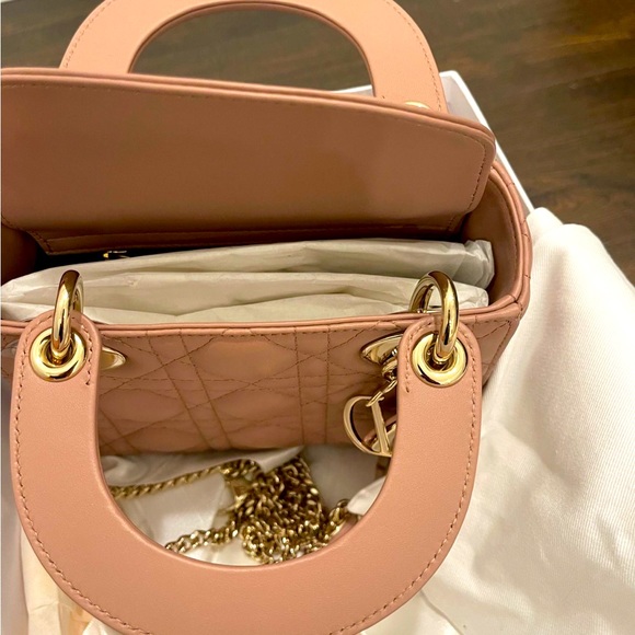 2022 mini lady Dior blush - Picture 4 of 5